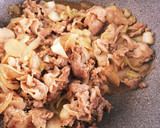 ガッツリ♡豚と野菜の焼肉丼 あご出汁使用作り方4写真