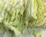 ホットプレート簡単☆一人用もんじゃ焼き作り方2写真