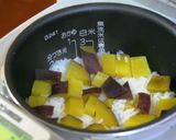 秋だね♪なつかしのさつまいもご飯作り方3写真