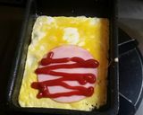 卵焼き器で作る♪ニセオムライス作り方2写真