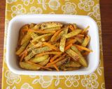 じゃが芋と人参の マヨカレーきんぴら作り方3写真