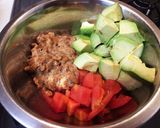 ニュージーランド産アボカドのヘルシー丼作り方2写真