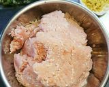 鶏バーグ(糖質制限)作り方2写真