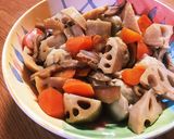 里芋とレンコンの煮物 簡単で美味しい♡作り方10写真