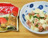 ウインナーと豆腐のダシダあっさり炒め作り方4写真