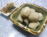 里芋の色白煮物作り方16写真
