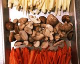 マコモダケの炊き込みご飯作り方1写真