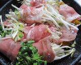 野菜たっぷり、ゆる糖質オフ豚巻き作り方5写真