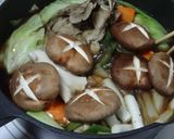 鶏手羽元とネギで、鶏すき煮作り方6写真