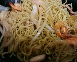 海鮮パクチー焼きそば作り方3写真