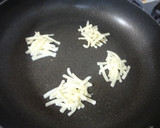 ゴボウの肉味噌炒チーズ焼き作り方5写真
