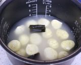 ほんのり塩味♪　栗ごはん作り方2写真