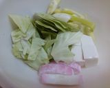 一人鍋で餃子鍋作り方1写真