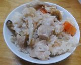 炊き込みご飯とチーズのおにぎらず作り方1写真