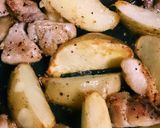 簡単！鶏もも肉とじゃがいも炒め作り方7写真