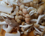 小松菜と根菜 きのこ 豆腐のあごだし煮♪作り方2写真
