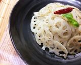 れんこんペペロンチーノ☆作り方4写真