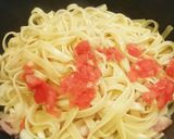 めっさ簡単 トマトベーコンのきのこパスタ作り方4写真