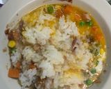 全てレンジ中華風梅シーフード風味炒飯弁当作り方9写真