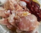 レンチンでお手軽に♪ヤンニョムチキン作り方3写真