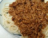 肉食系男子の簡単ミートソーススパゲッティ作り方4写真