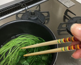 三つ葉となめ茸のおろし和え さっぱり美味作り方3写真