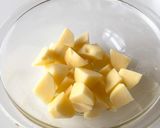 レンジで簡単☆りんごとレーズンのポテサラ作り方1写真