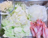 簡単★キャベツとベーコンのクリームパスタ作り方2写真