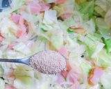 簡単★キャベツとベーコンのクリームパスタ作り方7写真