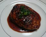 ワインに合う♪鶏ひき肉の照焼きハンバーグ作り方9写真