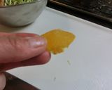 貝割れと焼油揚げ・椎茸のささっと和え作り方5写真