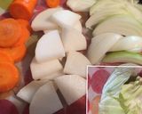 野菜たっぷり和風味噌ポトフ作り方1写真