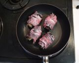 ハロウィン！肉巻きミイラおにぎり作り方5写真