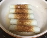 ちくわにオクラを詰めて甘辛く作り方2写真
