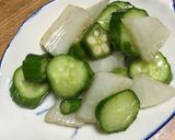 あごだしつゆを使った 梅酢の酢の物作り方6写真