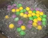 タイ♡かわいいお団子ココナッツミルク作り方9写真