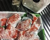モリモリきのこ★鮭のバター醤油焼き。作り方1写真