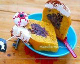 ホラーハロウィン♪かぼちゃのカップケーキ作り方12写真