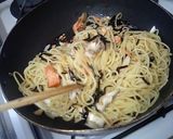 ふじっこ煮の和テイストパスタ作り方3写真