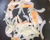 玉ねぎ竹輪ふんわり卵の塩昆布和え♡作り方3写真