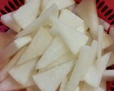 塩漬け大根の葉と☆大根の☆お味噌汁作り方5写真