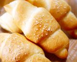朝食&ランチに♪黒ごまさつまいも★塩パン作り方30写真