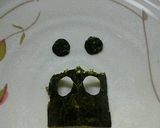 ハロウィンに目玉おむすび作り方3写真