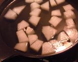 冬瓜とこんにゃくが入った、ひき肉とろみ煮作り方2写真