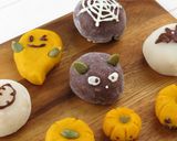 ハロウィンにかぼちゃ大福！作り方12写真