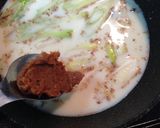 キャベツと豚肉のプチ豆乳鍋作り方3写真