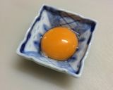 卵の黄身にんにくポン酢漬け作り方1写真
