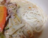 キャベツと豚肉のプチ豆乳鍋作り方8写真