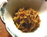 新生姜のきんぴら作り方5写真