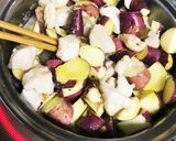 鶏胸肉とさつまいもの甘辛煮作り方4写真
